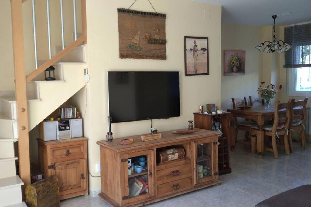 Вилла Fantastica Casa Con Piscina Y Playa ,Torredembarra-Tarragona Pobla de Montornes Экстерьер фото